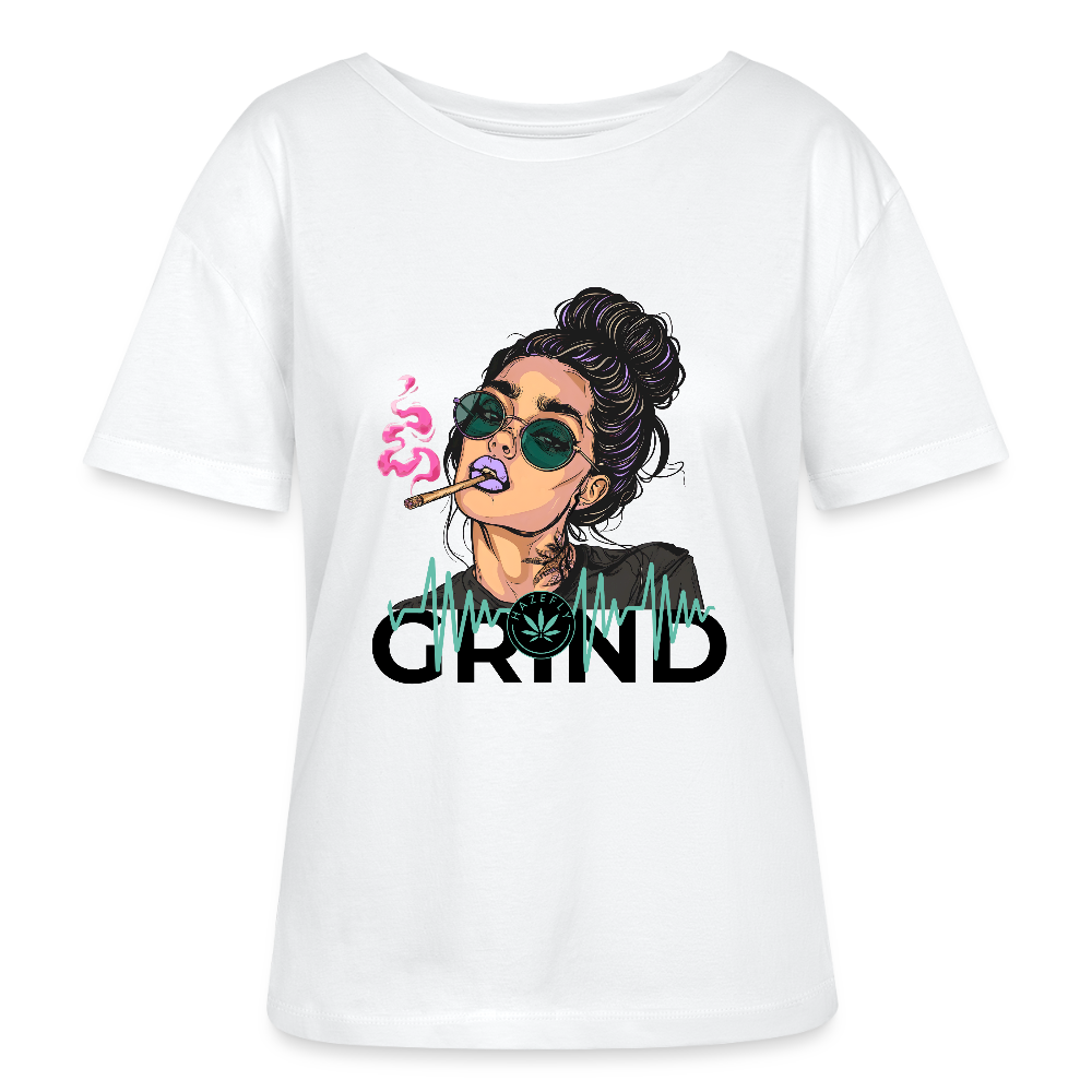 GRIND Relaxed Frauen Bio-T-Shirt - Weiß