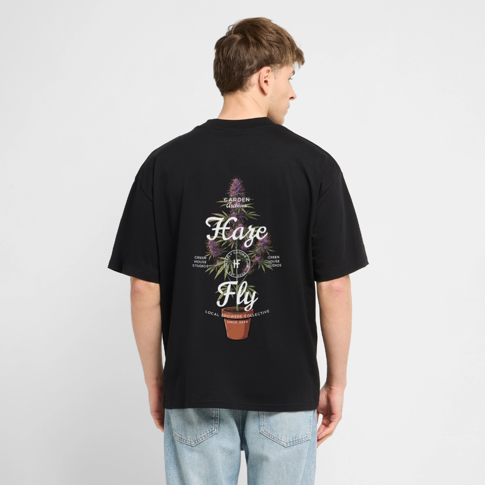 GROW COLLECTIVE Unisex Oversized Bio-T-Shirt - Schwarz