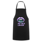 EDIBLE LOVER Kochschürze - Schwarz