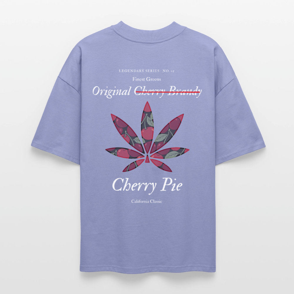 TRUE CHERRY Oversized Unisex Bio T-Shirt - Violett