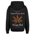 TRUE ORANGE Oversized Unisex Bio-Hoodie - Schwarz