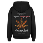 TRUE ORANGE Oversized Unisex Bio-Hoodie - Schwarz