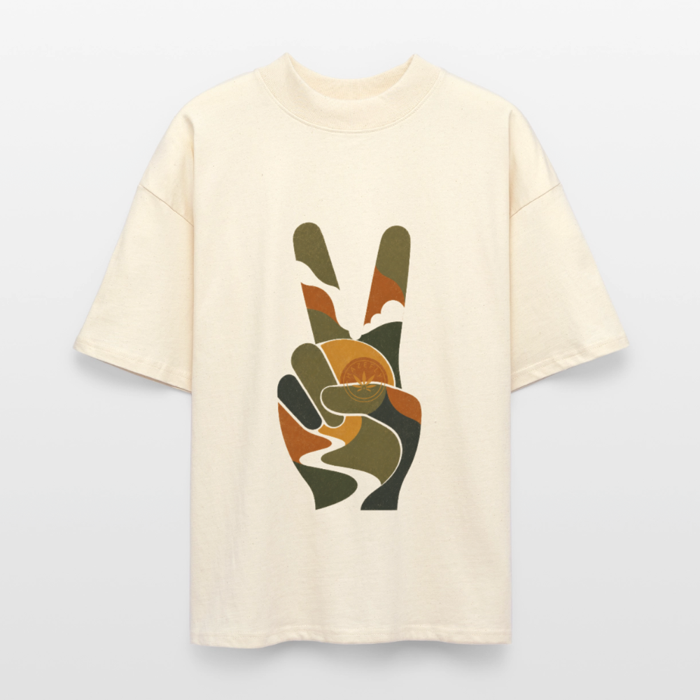 INNER PEACE Unisex Oversized Bio-T-Shirt - Natur