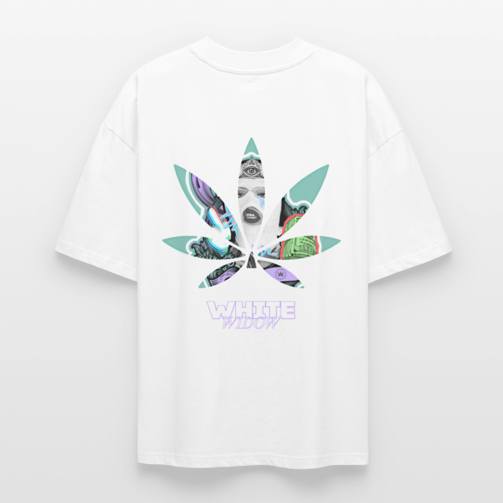 WHITE WIDOW Oversized Unisex Bio T-Shirt - Weiß