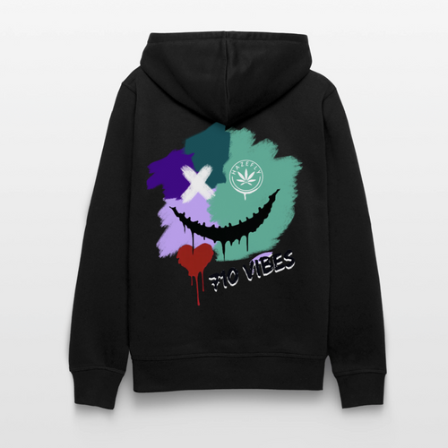 710 VIBES Unisex Bio-Hoodie - Schwarz