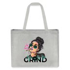 GRIND recycelter Shopping Bag - Grau meliert