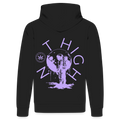 NOT HIGH Unisex Bio-Hoodie - Schwarz