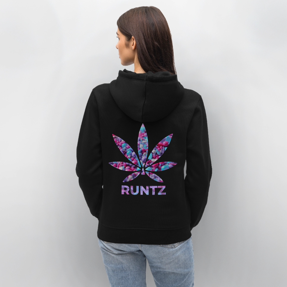 RUNTZ Unisex Bio-Hoodie - Schwarz