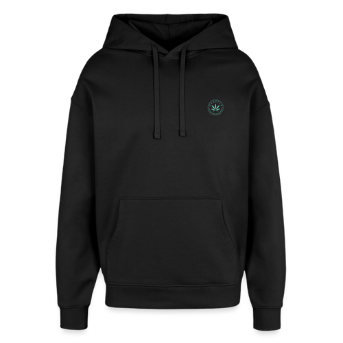 GELATO Oversized Unisex Bio-Hoodie - Schwarz