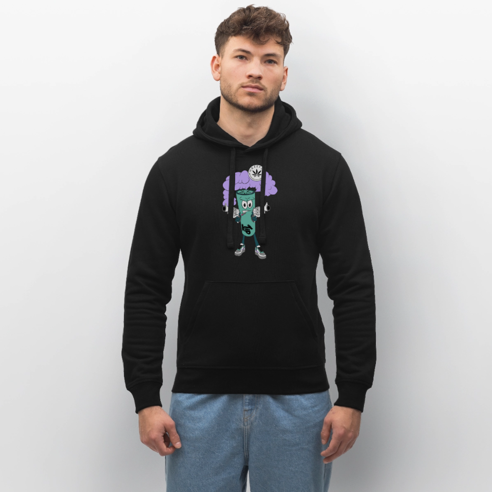 HAZEFLY X 1TIP Unisex Bio-Hoodie - Schwarz