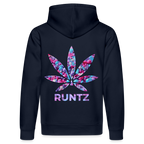 RUNTZ Unisex Bio-Hoodie - French Navy