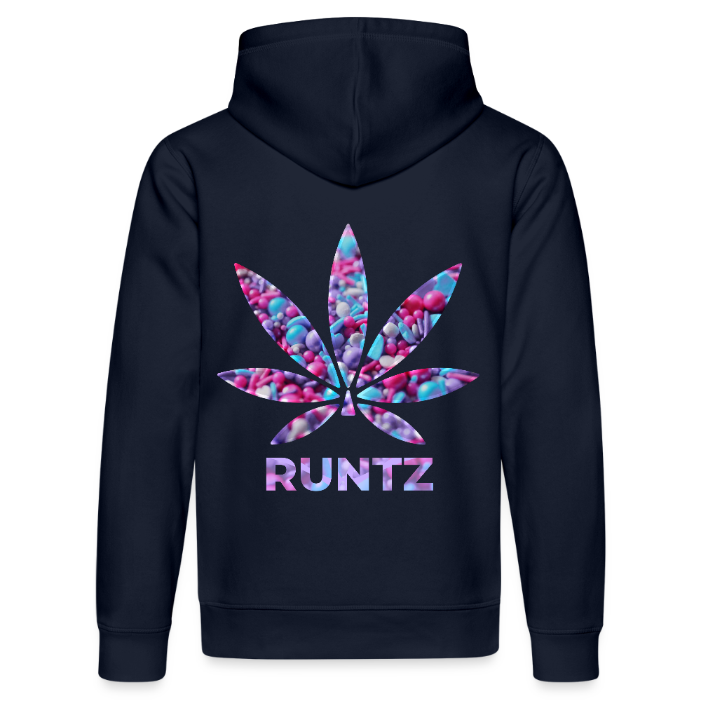 RUNTZ Unisex Bio-Hoodie - French Navy