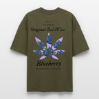 TRUE BERRY Oversized Unisex Bio T-Shirt - Khaki