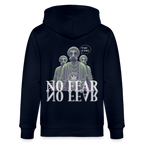 NO FEAR Unisex Bio-Kapuzenjacke - Navy
