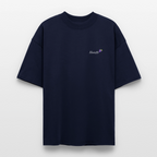 TRUE GRAPE Oversized Unisex Bio T-Shirt - Navy