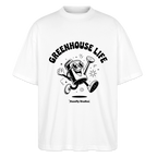 GREENHOUSE LIFE Oversized Unisex Bio T-Shirt - Weiß