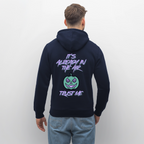 PUMPKIN VIBE Unisex Bio-Hoodie - French Navy