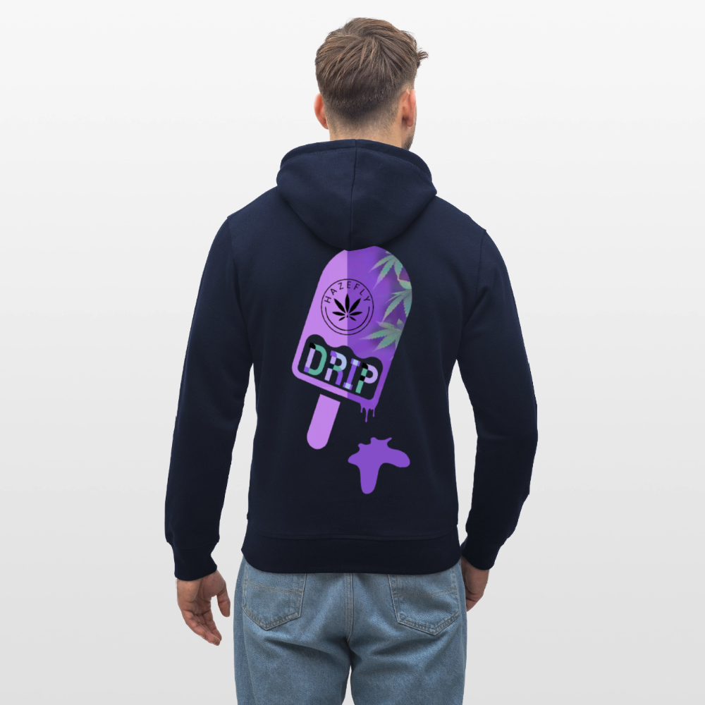 ICE CREAM Unisex Bio-Hoodie - French Navy
