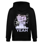 HELL YEAH Unisex Bio-Kapuzenjacke - Schwarz