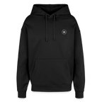 GLOW GARDEN Oversized Unisex Bio-Hoodie - Schwarz