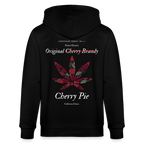 TRUE CHERRY Unisex Bio-Kapuzenjacke - Schwarz