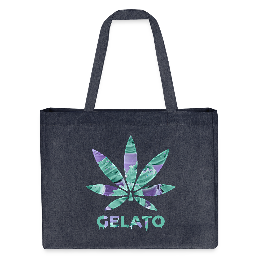GELATO recycelter Shopping Bag - midnight Blue