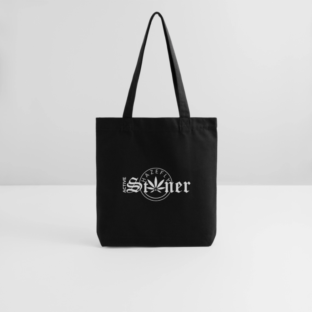 ACTIVE STONER recycelter Heavyweight Stoffbeutel - Schwarz