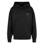 RUNTZ Oversized Unisex Bio-Hoodie - Schwarz