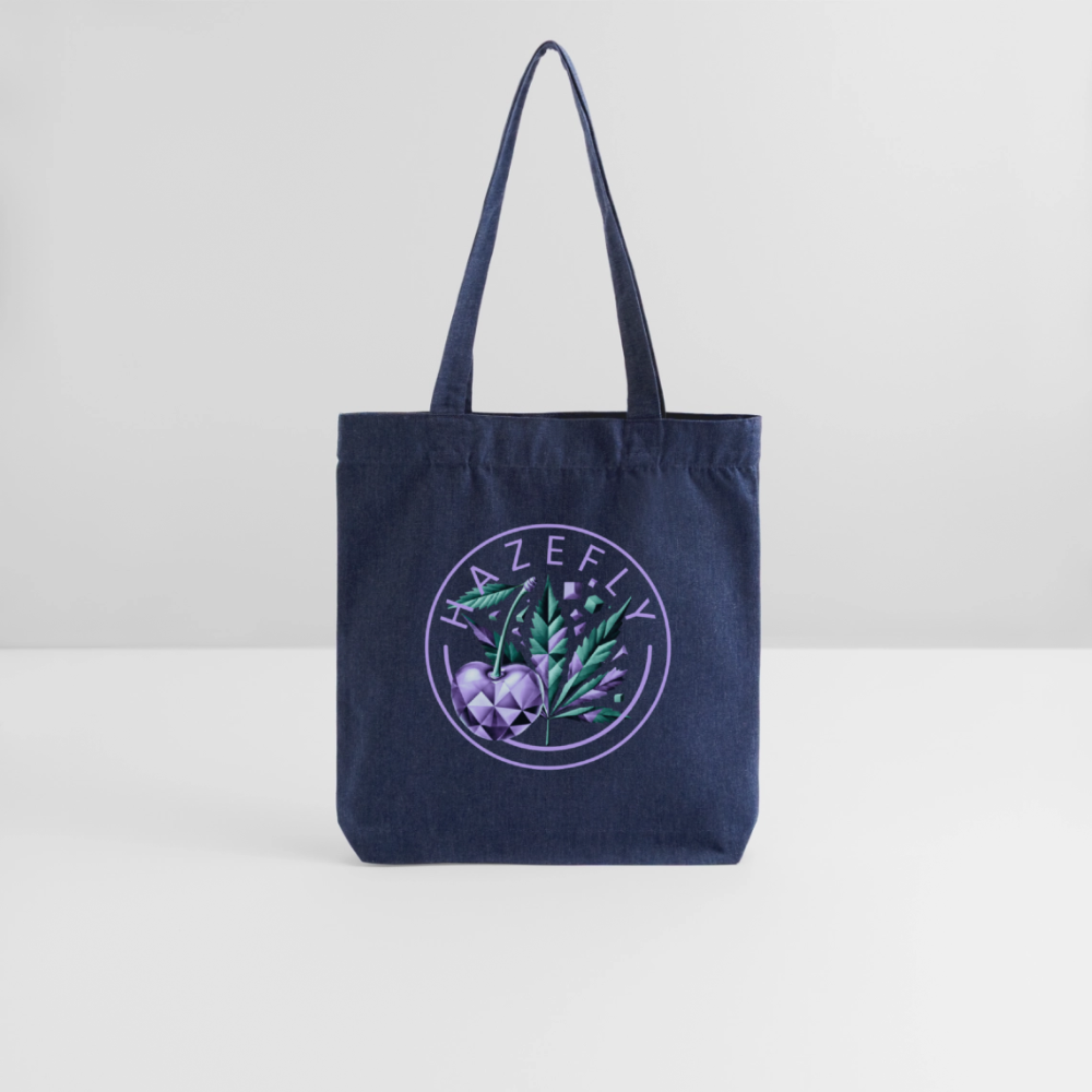 CHERRY PUNCH recycelter Heavyweight Stoffbeutel - melange Blue