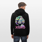 MARYLIN XOXO Unisex Bio-Kapuzenjacke - Schwarz