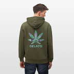 GELATO Unisex Bio-Kapuzenjacke - Khaki