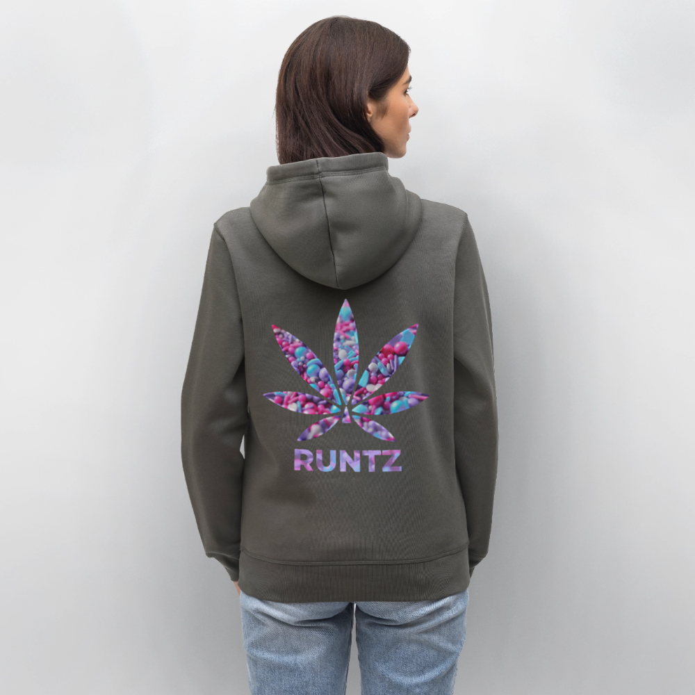 RUNTZ Unisex Bio-Hoodie - Anthrazit