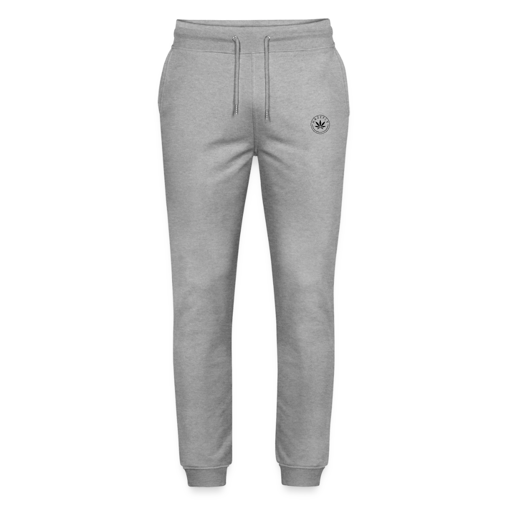 HAZEFLY BLACK Unisex Bio Jogginghose - Grau meliert
