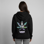 WHITE WIDOW Oversized Unisex Bio-Hoodie - Schwarz