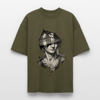 GREEN MIND Unisex Oversized Bio-T-Shirt - Khaki
