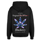 TRUE BERRY Oversized Unisex Bio-Hoodie - Schwarz