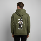 BKED Oversized Unisex Bio-Hoodie - Khaki