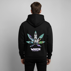 WHITE WIDOW Oversized Unisex Bio-Hoodie - Schwarz