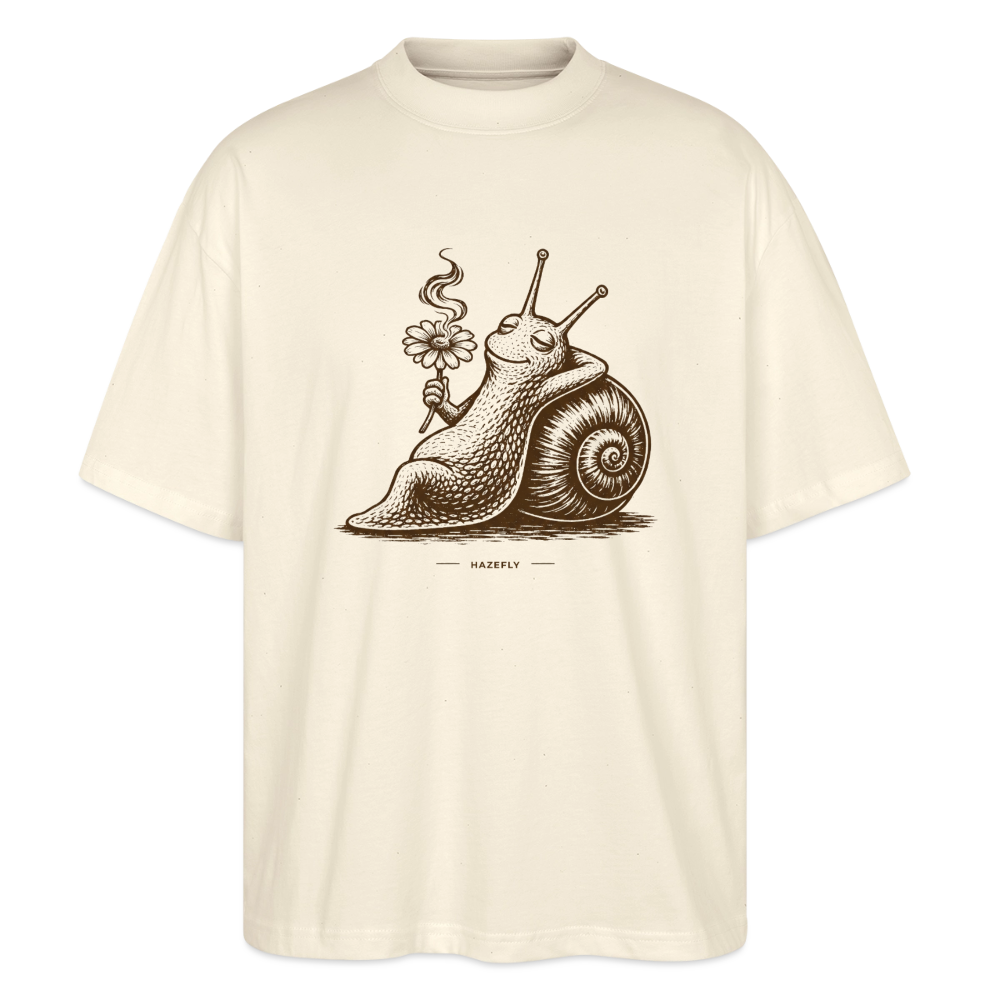 SLOW BURN Unisex Oversized Bio-T-Shirt - Natur