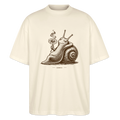 SLOW BURN Unisex Oversized Bio-T-Shirt - Natur