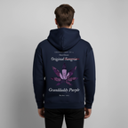TRUE GRAPE Oversized Unisex Bio-Hoodie - Navy