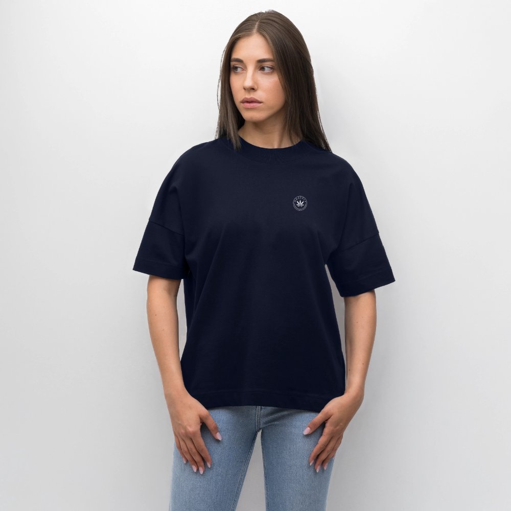 NOT TODAY Oversized Unisex Bio T-Shirt - Navy