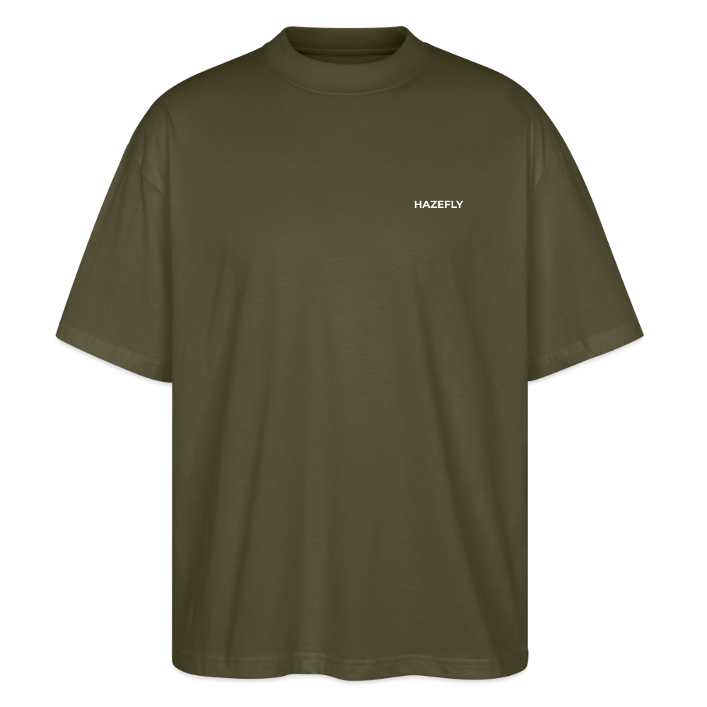 HF SIGNATURE Oversized Unisex Bio T-Shirt - Khaki