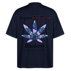 TRUE BERRY Oversized Unisex Bio T-Shirt - Navy