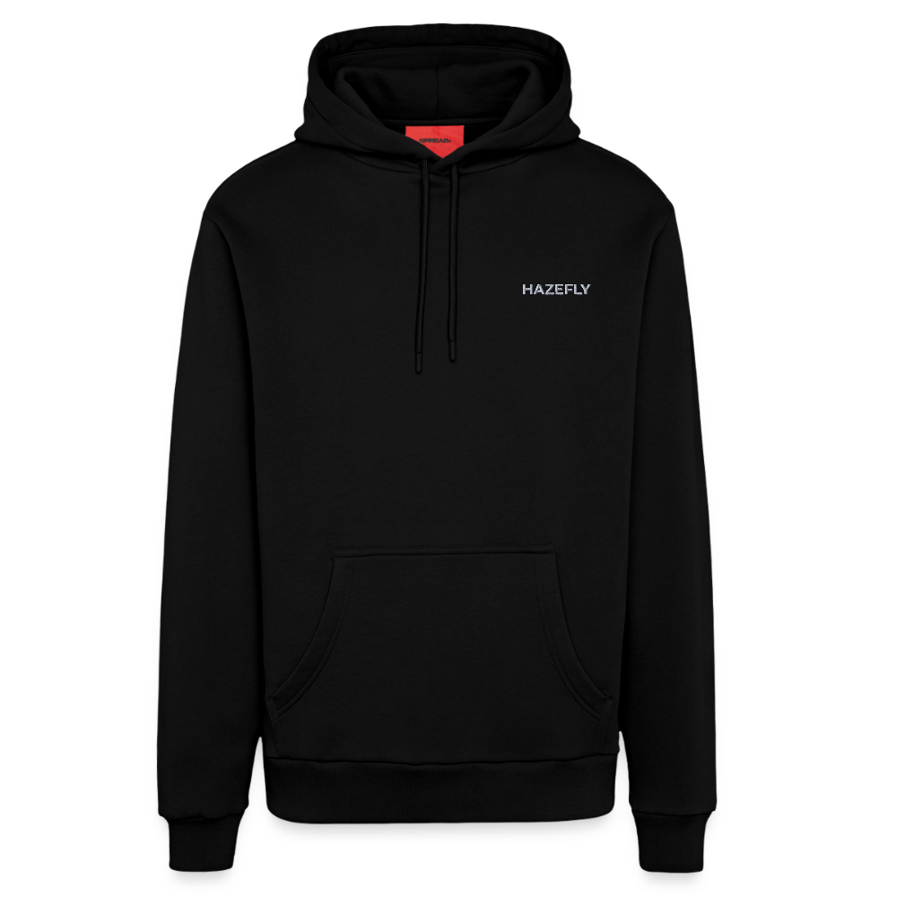 HF SIGNATURE Organic Relaxed Hoodie - SOLID BLACK