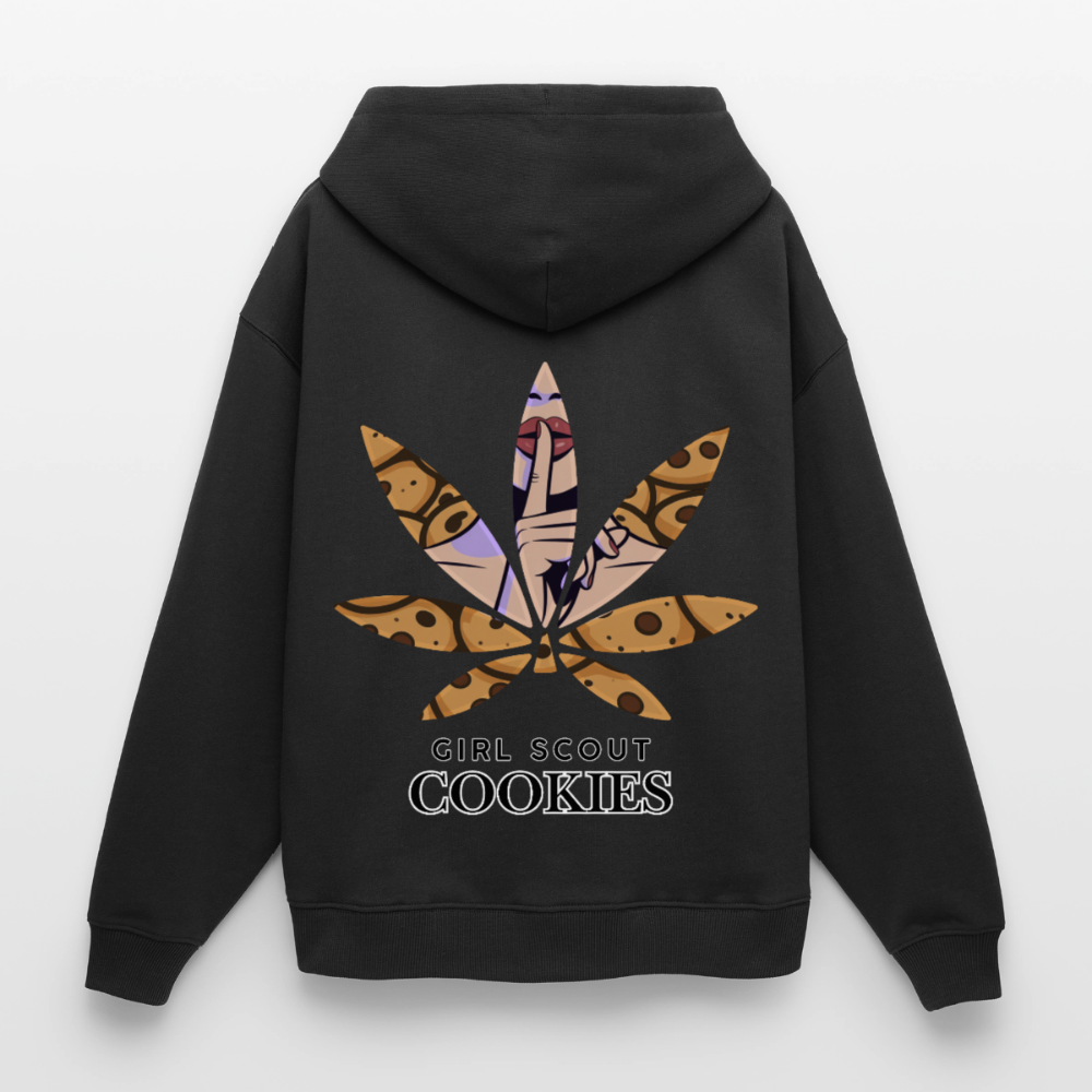 GIRL SCOUT COOKIES Oversized Unisex Bio-Hoodie - Schwarz
