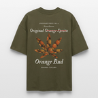 TRUE ORANGE Oversized Unisex Bio T-Shirt - Khaki