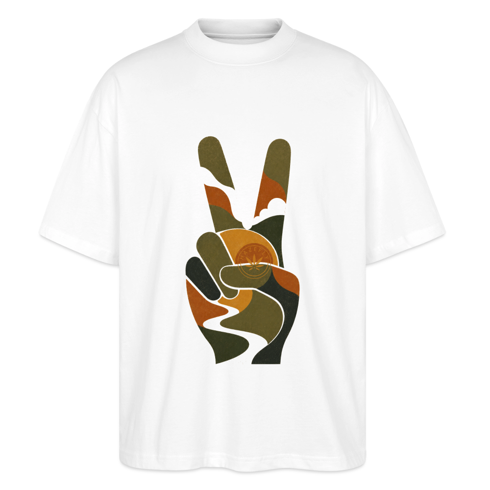 INNER PEACE Unisex Oversized Bio-T-Shirt - Weiß