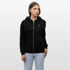 TRUE BERRY Unisex Bio-Kapuzenjacke - Schwarz