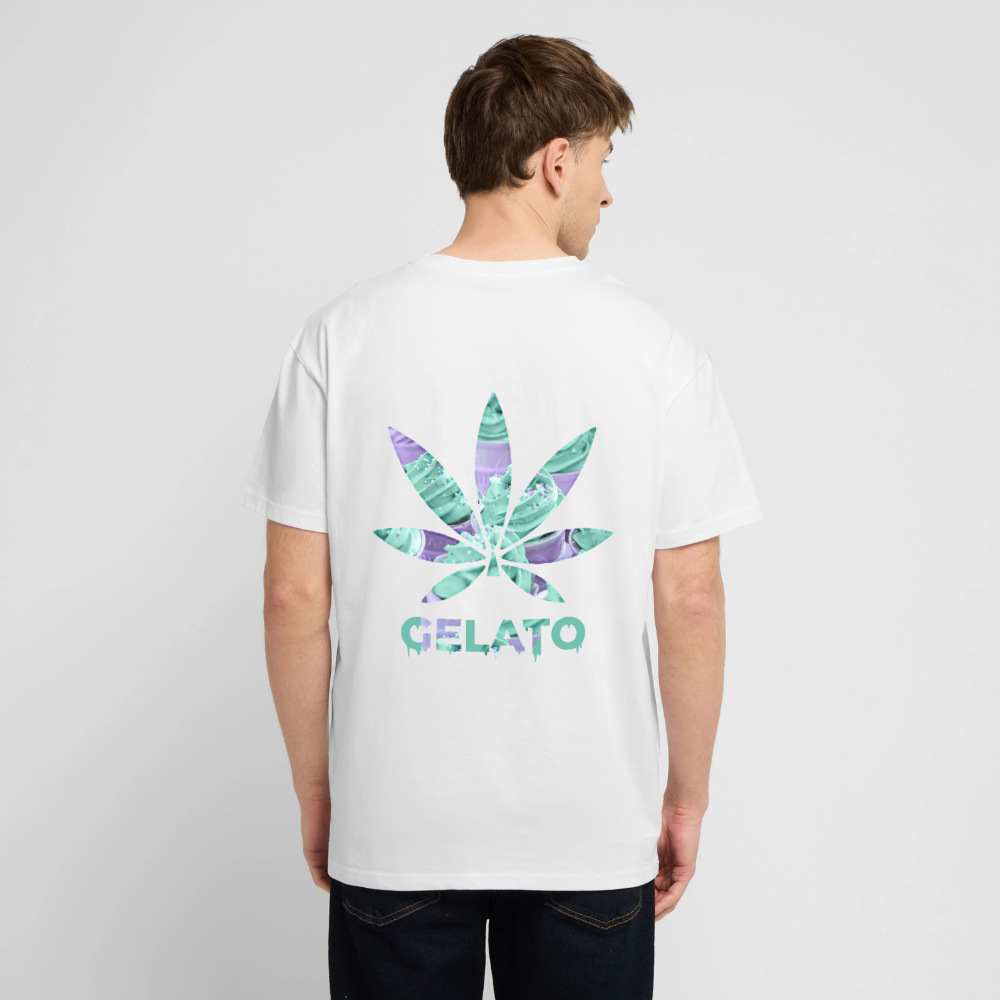 GELATO Oversized Unisex Bio T-Shirt - Weiß